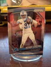 2025 Panini Prizm Kerby Joseph #41🔥Silver Prizm🔥🔥🇺🇸