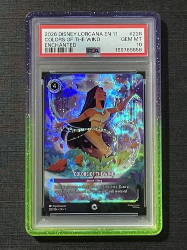 Colors of the Wind graded PSA 10 for sale on eBay