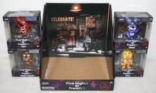 Five Nights at Freddy's Metalfigs Jada All 4 Figures  Retail Display Box FNAF