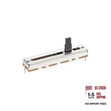 pcs Fader Variable Resistors Mixer 45mm Straight Slide Potentiometer B0K Ohm 1