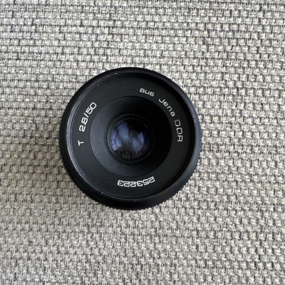 Carl Zeiss Jena aus 50mm 2.8 Prime Objektiv für M42 passend mit Kappen