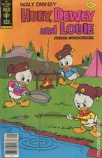 Huey Dewey and Louie Junior Woodchucks #59 VG 1979 Gold Key Stock Image