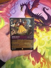 Snow White - Merry as the Morning Cold Foil Legendary Lorcana Wilds Unknown 37