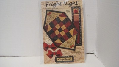 FRIGHT NIGHT Pattern  Kathy Schmitz Primitive Quilting Sewing KS-1315