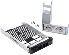 3.5" SAS/SATA Hard Drive Tray Caddy with 2.5" HDD Adapter SSD SAS SATA Bracke...