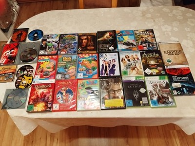 PC / PS3 / PS2 Spiele Konvolut  27 Klassikern - Games Sammlung - auch DVDs  03