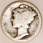 1917-S Mercury Dime - Nice Silver - #11