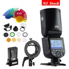 US Godox V1-S TTL HSS Camera Flash Speedlite AK-R1 Barndoor S2 Bracket Fr Sony