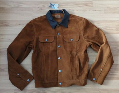 Jeans, Jacke Lederjacke  Jacket Danny Suede Jacket Tobacco M
