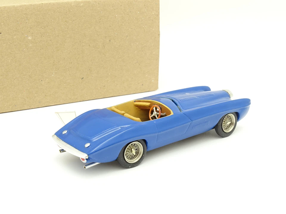 Dtd Resina Sb 1/43 - Bugatti Tipo 101 C Ghia 1965 Virgil Exner - Immagine 3 di 4