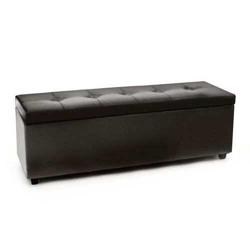 CASSAPANCA CONTENITORE HAYWARD BLACK IN PELLE SINTETICA NERA ORESTELUCHETTA - Foto 2 di 3