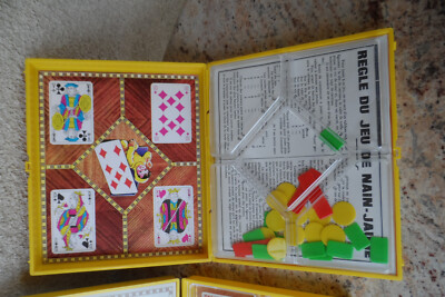 Jeu De Société Ancien Nain Jaune – Édition CM 1921, Vintage