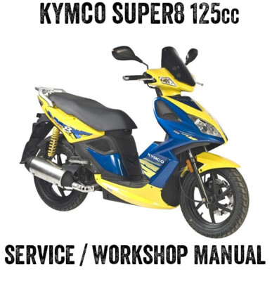 125 Cc Kymco Super 2008 2008 To 2016 KYMCO Super 125 125cc 4t