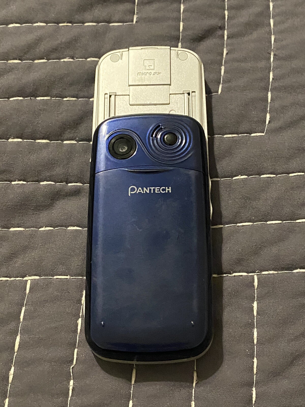 Pantech Matrix C740 - Blue (AT&T) Cellular Phone phone only UNTESTED