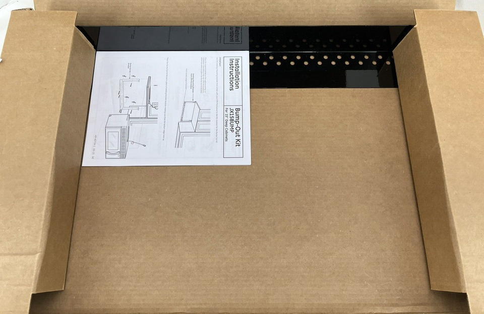 GE 15" Bump Out Kit for Microwave Ovens Black (JX15BUMPBB) eBay