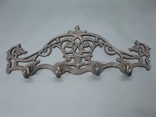 Appendiabiti da parete barra gancio rustico ghisa 40 cm porta asciugamani guardaroba 