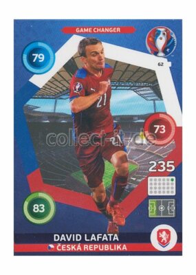 Panini Adrenalyn XL France 2016 - 62 Game Changer - David Lafata