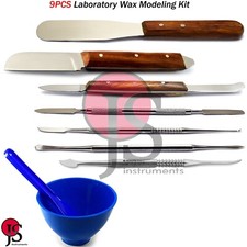 Dental Laboratory Instruments Waxing Carving Wax Modeling Carver Plaster Spatula