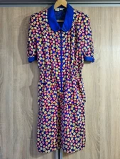 Vintage Valentino Boutique Floral Midi Dress, Size 12 (~M/L)