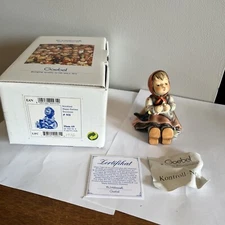 Happy Pastime Hummel Goebel #931 Signed, Box, Rare