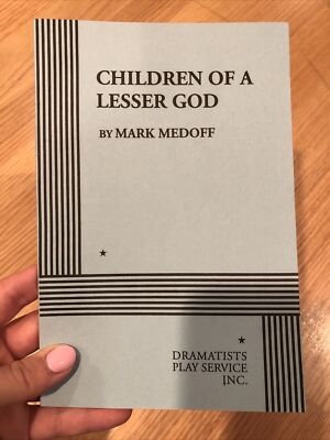 Children of a Lesser God by Mark Medoff (1980, Trade Paperback)
