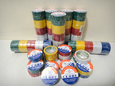 50X Electrical Wire Tape Assorted Colors General Purpose 3/4" W x 30ft L