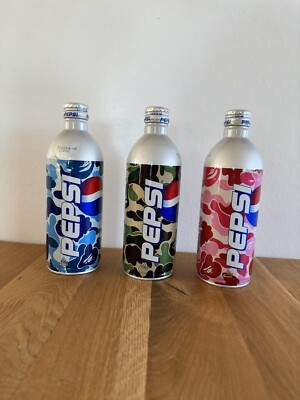 Bape Pepsi 2001 Full Set Unopened/Deadstock.