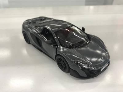 Mclaren 675LT Grau Kinsmart Spielzeug Modell 1/36 Maßstab Druckguss Metall Auto