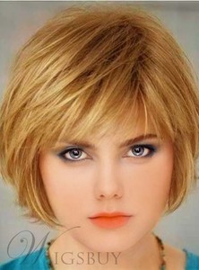 Lovely Short Straight Bob Hairstyle Capless Synthetic Wig 8 In Ebay