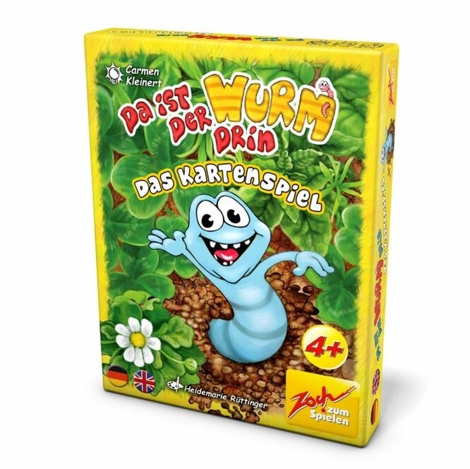 Zoch 601105181 - Smart & Small - There's a worm in it - The card game - New