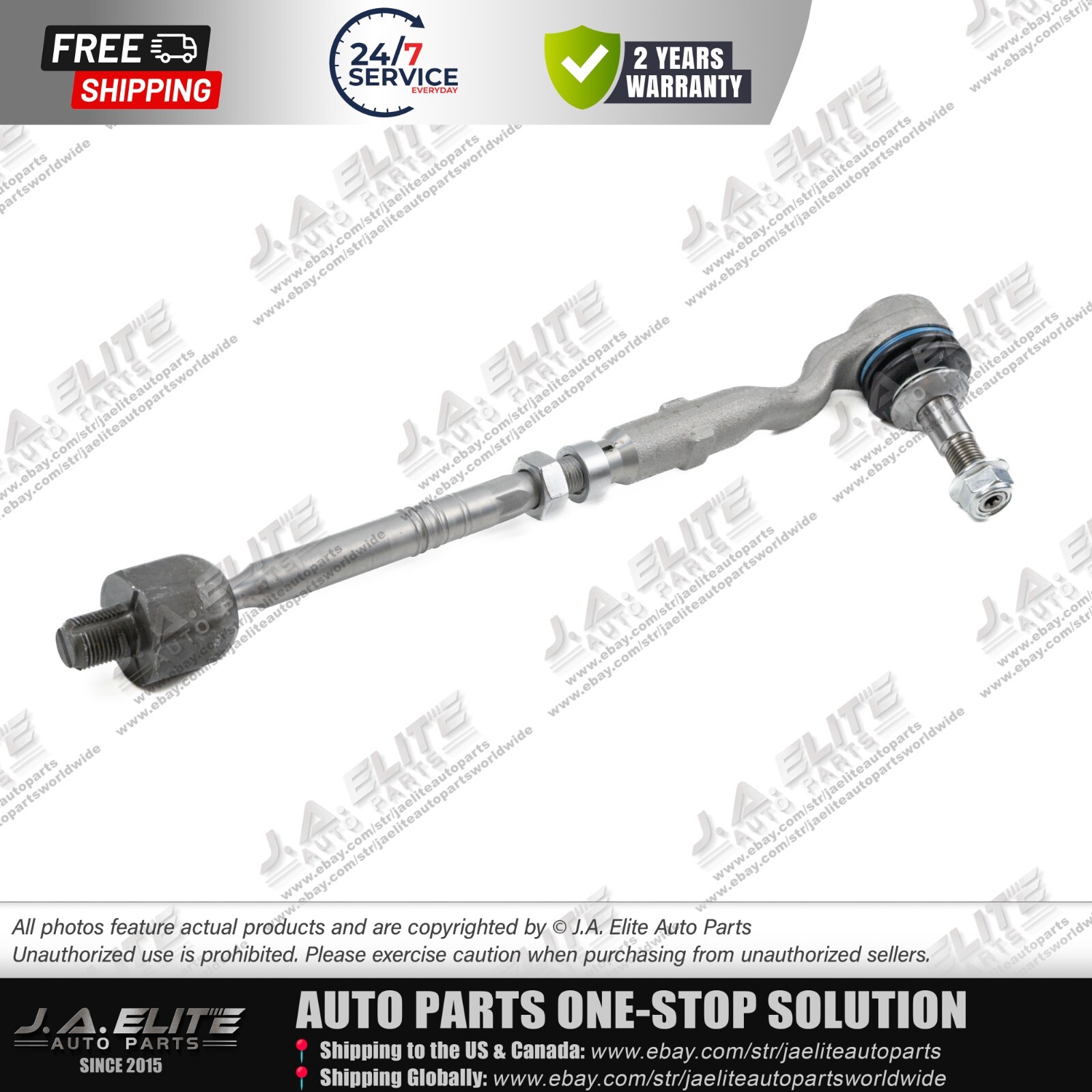 Front Right Tie Rod End Assembly for Rolls-Royce Ghost (2010-2014) 32106784719