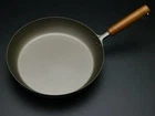 Pure Titanium Frying pan with wooden handle Amazing Lightweight! Made in Japan
