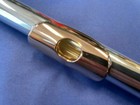 New ARISTA FLUTE HEAD JOINT in STERLING SILVER w/14K GOLD RISER/LIP PLATE