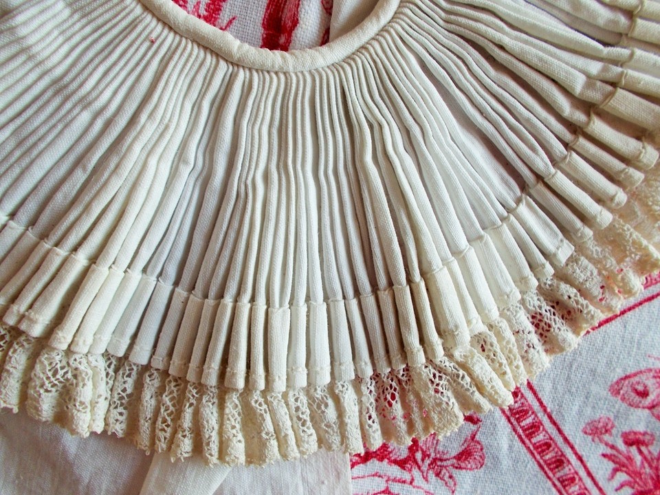 Robe en coton - Reproduction modèle Jumeau Bleu