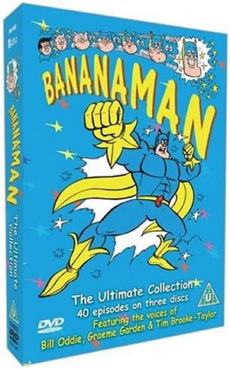 BANANAMAN COMPLETE SERIES 1-3 DVD COLLECTION BOX SET Season 1 2 3