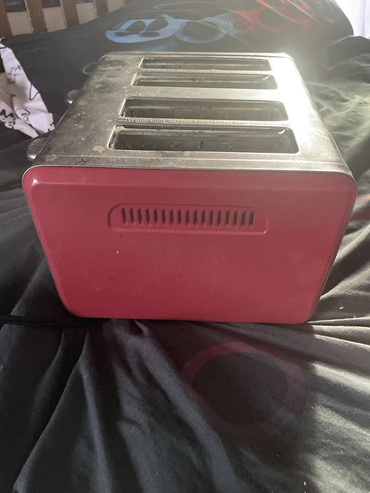 Torradeira Farberware 4 fatias com placa frontal de aço inoxidável, 1000 Watts, - Imagem 3 de 4