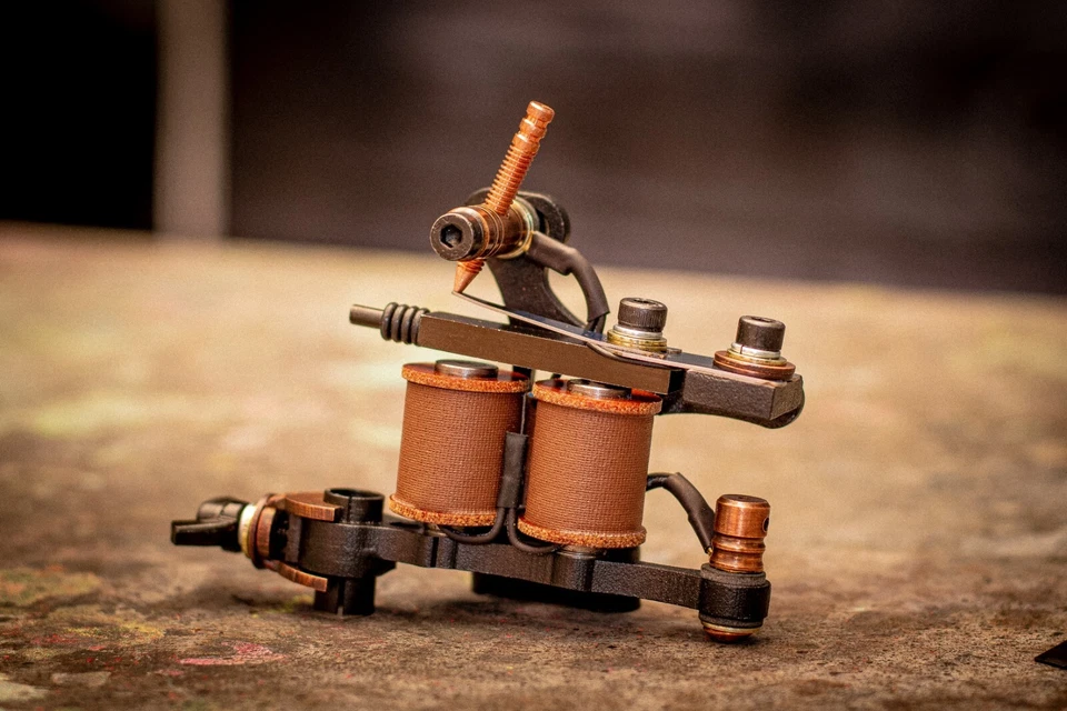 Handmade tattoo machine color packer mag 5-25, Running 100-105 Hz @4.5V Unloaded - Image 4 of 4