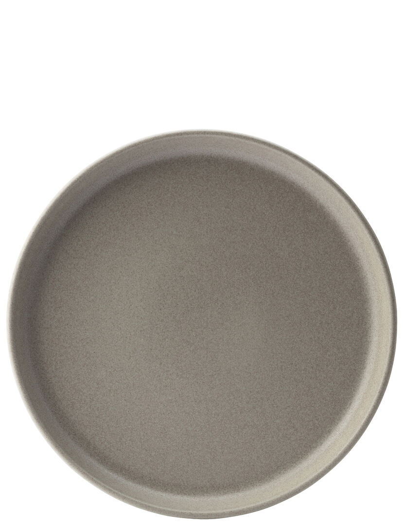Parade Husk Porcelain Walled Plate Round Serving Plates 8.25"" (21Cm) Pack Of 6