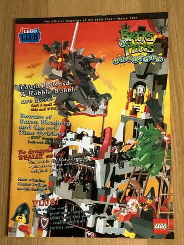 Lego Club Magazin Steine und Stücke März 1997 - Castle Batlord