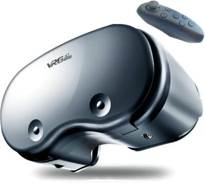 VIRTUAL REALITY VRG Pro X7 Blue Lens VR Headset with Controller VR Box 3D Goggles