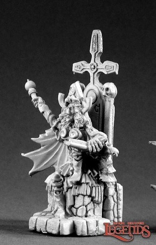 Reaper Dark Heaven Metal 02068 LUCRELLA LICH QUEEN New Loose - Picture 2 of 4