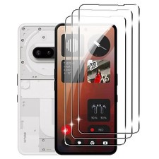 3 Pack Designed for Nothing phone 3a /3a pro Screen Protector,Tempered Glas...