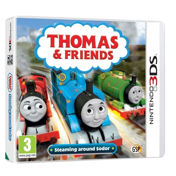 Thomas and Friends Steaming Around Sodor Nintendo 3ds Game 2ds Compatible