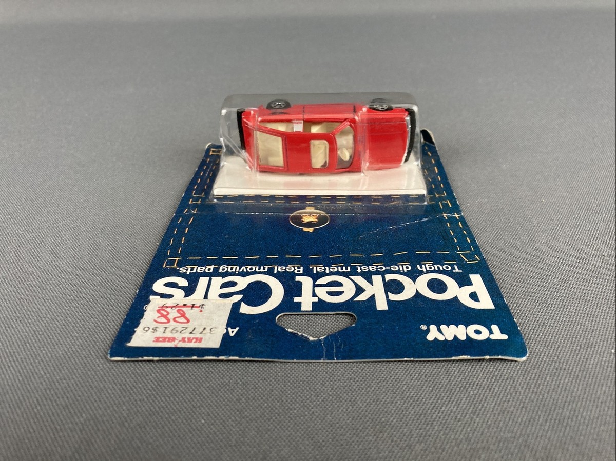 RARE Tomica Tomy Pocket Cars Japan Toyota Celica 2000GT Red - NIB