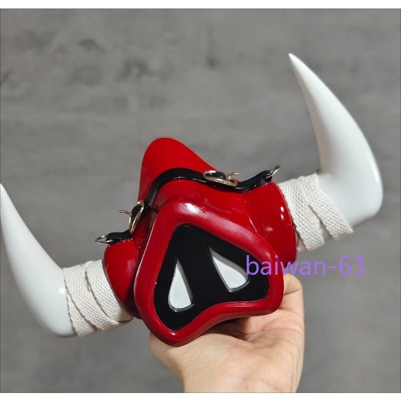 Zenless Zone Zero Luciana Cosplay Props Helmet Hat FRP Pig Nose Halloween Mask - Image 3 of 4