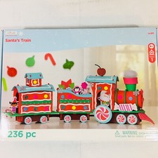Creatology Santa's Train 236 Piece Foam Kit Ages 6 New In Box Holiday Craft Kit