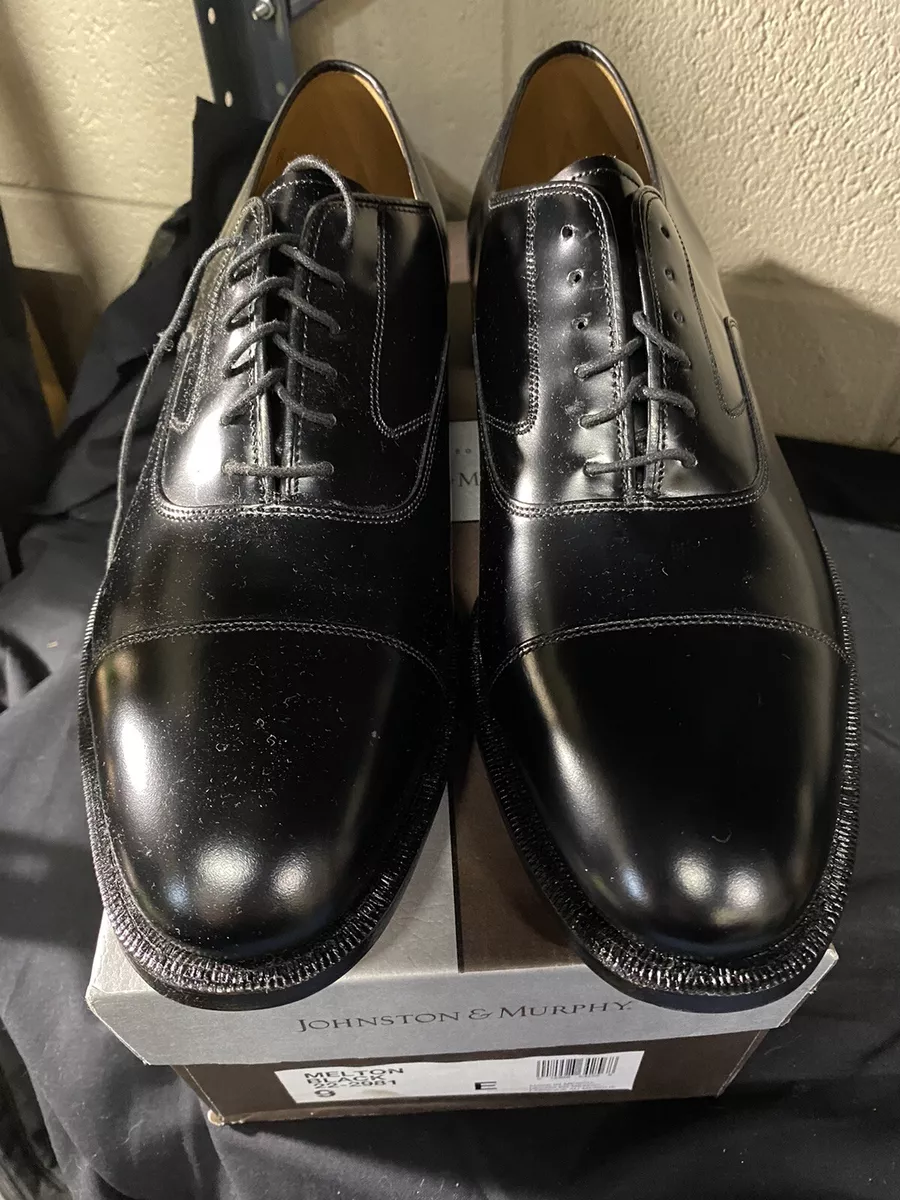 Johnston murphy top melton cap toe