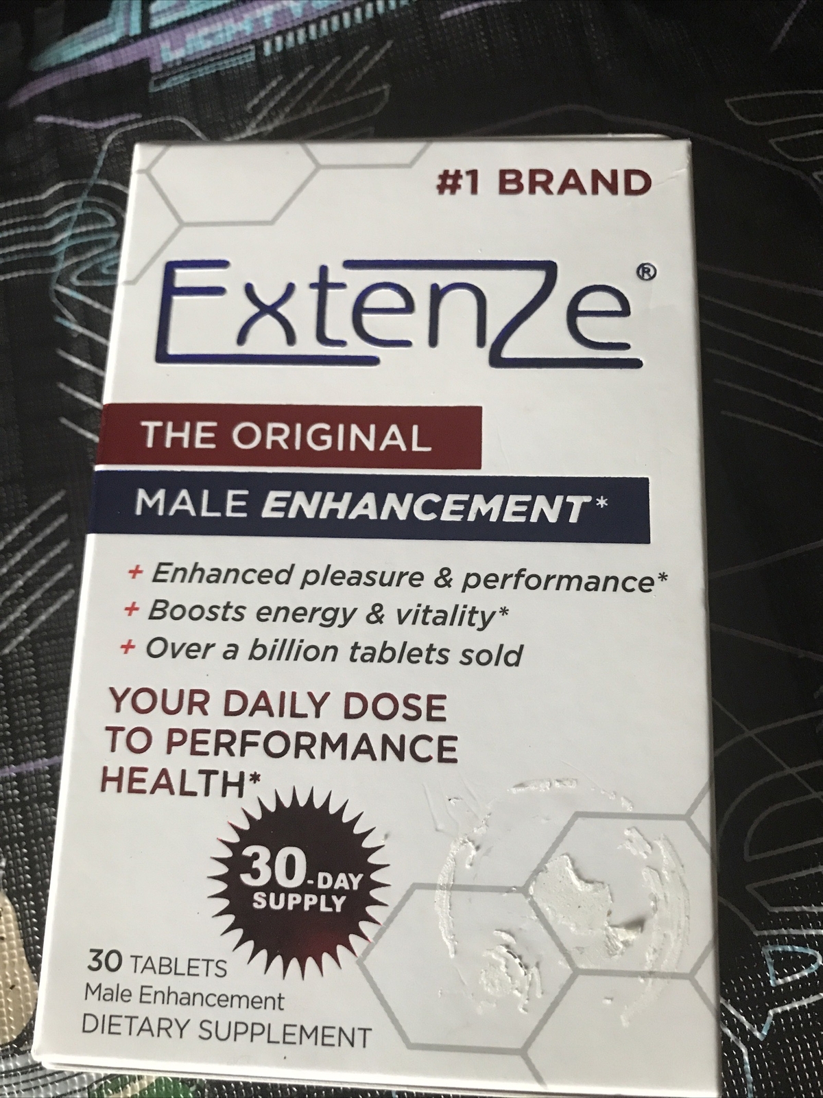 Extenze The Original Male Enhancement 30 Tablets 30 Day Supply Exp 08