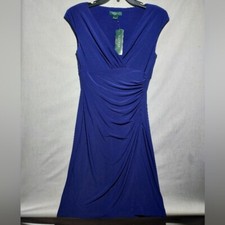 NWT Lauren Ralph Lauren Essentials Cannes Body Contour Sleeveless Dress Size 6
