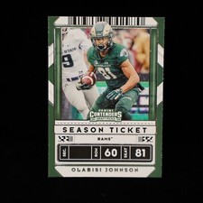 2020  Olabisi Johnson   Minnesota Vikings  Contenders Panini     #10